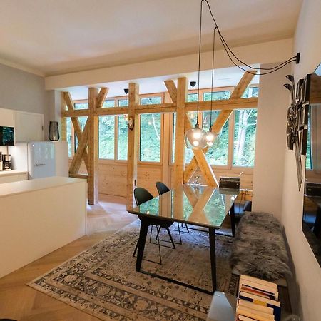 Apartment In Historischer Villa Mit Parkplatz Gruenau im Almtal Ngoại thất bức ảnh